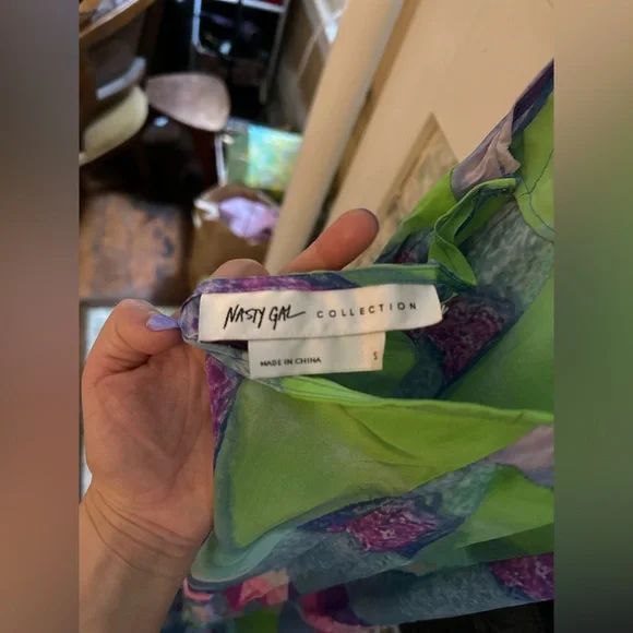 Nasty Gal Bright Cutout Dress - Picture 6 of 10